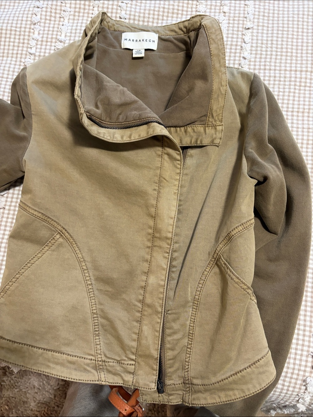 Marrakech Khaki Utility Jacket - Lightweight Everyday Layer